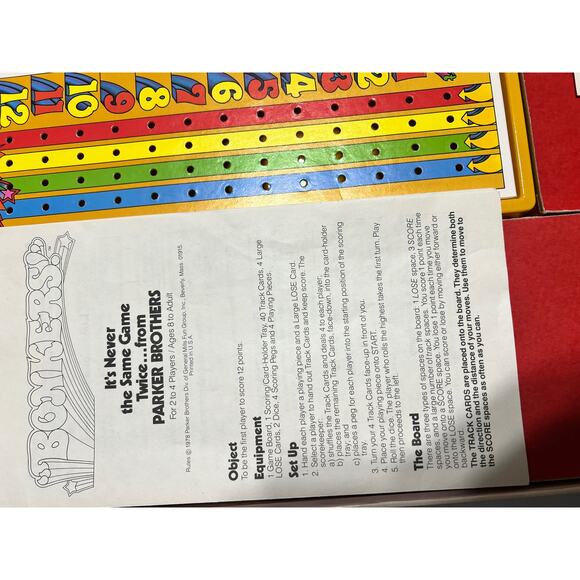 Vintage 1970's Parker Brothers THIS GAME IS BONKERS Board Game - Picture 5 of 6